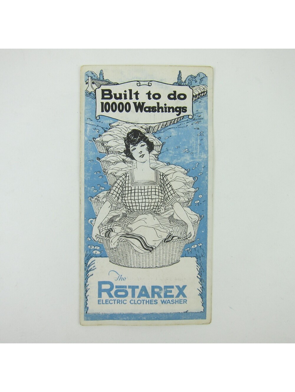 Rotarex Washing Machine Advertising Brochure Apex Electrical Cleveland OH 1920s